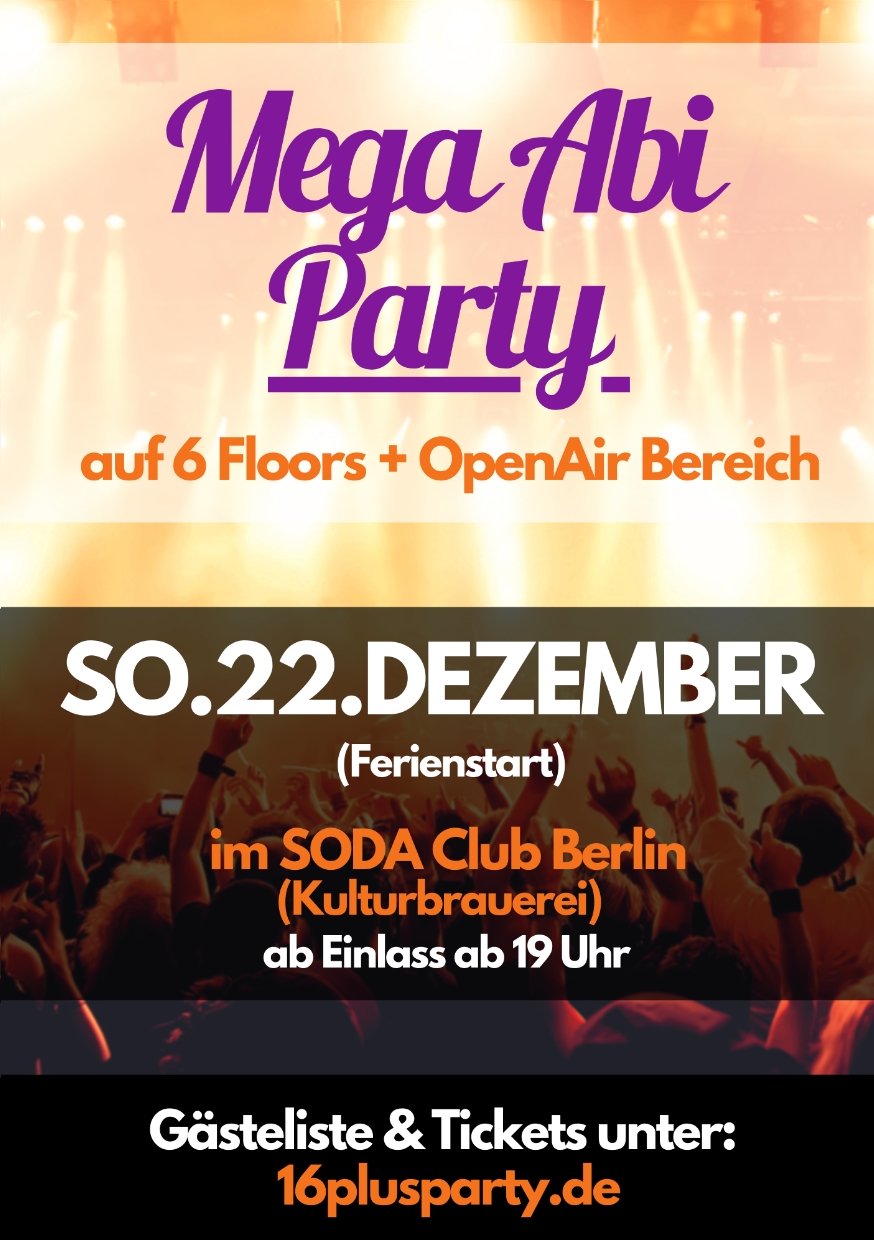 SODA CLUB / Sonntag, 22. Dezember 2024 / 19:00 Uhr